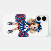 チアリーダーiPhoneケース Case-Mate iPhoneケース (裏面 (横))