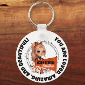 チアリーダーKeychain キーホルダー (正面)