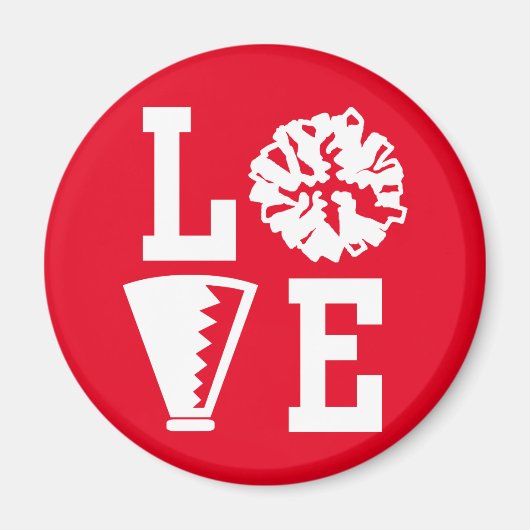 チアリーダーLove Magnet マグネット (正面)