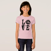 チアリーダーTシャツが大好き Tシャツ (正面フル)