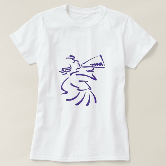 チアリーダーTシャツ Tシャツ (デザイン正面)