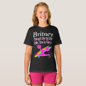 チアリーダーTシャパーソナライズされたツ Tシャツ (正面フル)