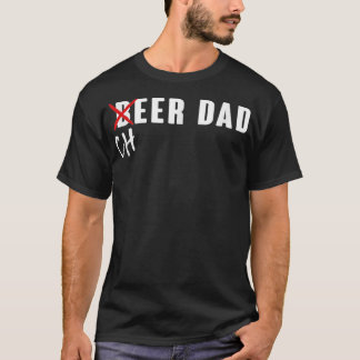 チアリーティングおもしろいビール応援パパ Tシャツ