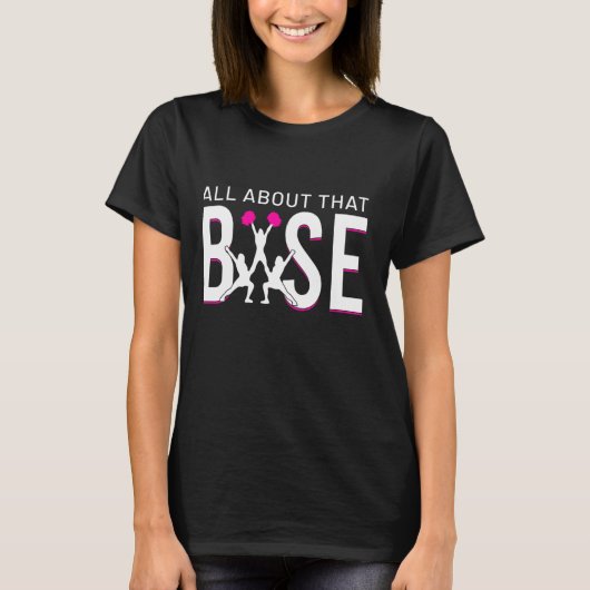 チアリーティングすべて基本応援 Tシャツ (正面)