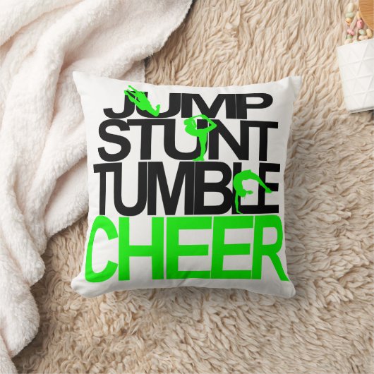 チアリーティングの枕ジャンプ、発育阻害、転倒、応援 クッション (ブランケット)