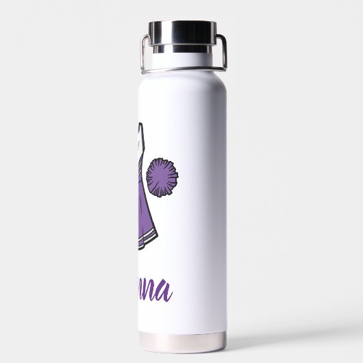 チアリーティングカスタマイズ可能なウォーターボトル ウォーターボトル (背面)