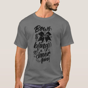 チアリーティングカッコいい贈り物 競最高の合 Tシャツ