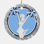 チアリーティングギフトアイディア格安，応援オーナメント セラミックオーナメント (裏面)