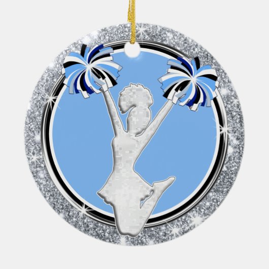 チアリーティングギフトアイディア格安，応援オーナメント セラミックオーナメント (裏面)