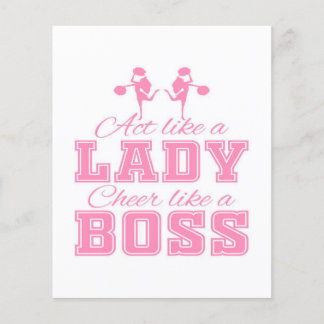 チアリーティングギフトアイディア |かわいいチアリーティングデザイン チラシ