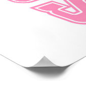 チアリーティングギフトアイディア |かわいいチアリーティングデザイン ポスター (角)