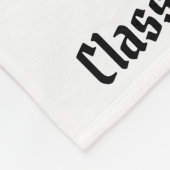 チアリーティングクラス2023 Photo Collage名 フリースブランケット (角)