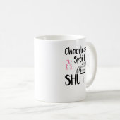 チアリーティングコーチのコピーCheerleaders sport love コーヒーマグカップ (正面右)