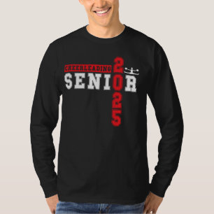 チアリーティングシニア夜応援シニア2025卒業生 Tシャツ