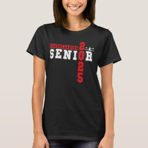 チアリーティングシニア夜応援シニア2025卒業生 Tシャツ