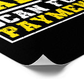 チアリーティングパパ父の日応援パパスキャン ポスター (角)