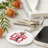 チアリーティングメンおもしろいズドゥーユーBro キーホルダー (正面右)