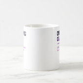 チアリーティング定義チアリーティング愛好家 コーヒーマグカップ (中央)