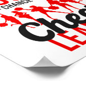 チアリーティング応援週末の予測100%の可能性 ポスター (角)