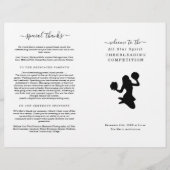 チアリーティング応援・ダンス競技会 チラシ (正面)