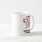 チアリーティング愛おもしろい者ギフトアイディア私が好きHobby_07 コーヒーマグカップ (正面右)