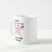 チアリーティング愛おもしろい者ギフトアイディア私が好きHobby_07 コーヒーマグカップ (正面左)