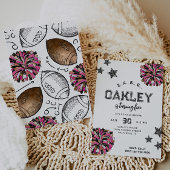 チアリーティング誕生日招待状 |応援パーティー 招待状