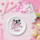 チアリーティング誕生日 ペーパープレート (パーティー)