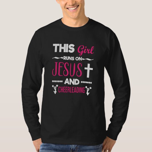 チアリーティング走オンチアリーティング Tシャツ (正面)