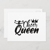 チアリーティング |応援のチアリーダーが贈り物 ポストカード (正面/裏面)