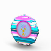 チアリーティング「飛ばすだけじゃない、飛び散る」ストライプ フォトブロック (右)