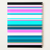 チアリーティング「飛ばすだけじゃない、飛び散る」ストライプ プランナー手帳 (裏面)