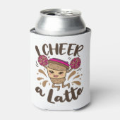 チアリーティングI応援Aラテ 缶クーラー (缶正面)