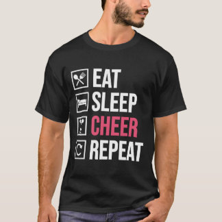 チアリーディングを楽しもう 笑 Tシャツ