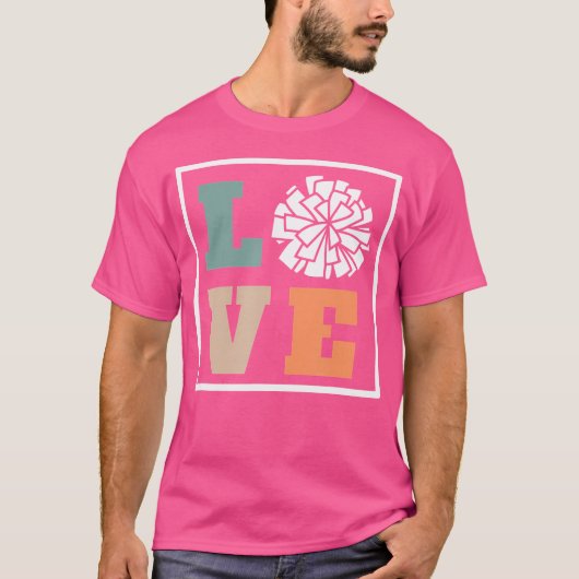 チアリーディングコーチ大好き Tシャツ (正面)