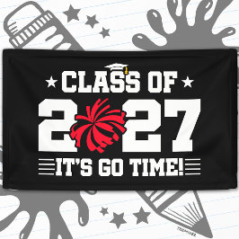 チアリーディング卒業名言 上級クラス 2027 横断幕