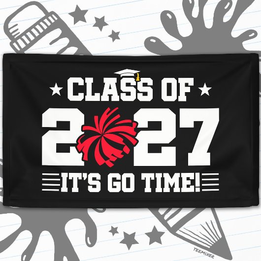 チアリーディング卒業名言 上級クラス 2027 横断幕