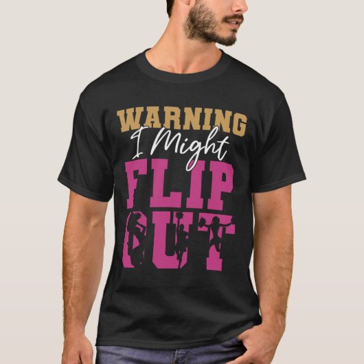 チアリーディング注意報 私ったらひっくり返っちゃうかも _3 Tシャツ (正面)