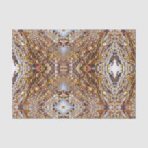 チィッシュペーパーの自然な地球の調子のビーズのプリント