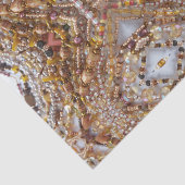 チィッシュペーパーの自然な地球の調子のビーズのプリント 薄葉紙 (詳細)