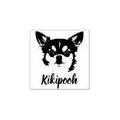 チウアフプリント名前をカスタムするシグネチャーウッド ラバースタンプ (インプリント)