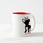 チウェニーのクリスマスライト ツートーンマグカップ (正面右)