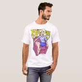 チェアのケイシー Tシャツ (正面フル)