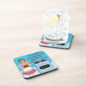 チェアチンおもしろいブラウニーズスローガン コースター (右側)