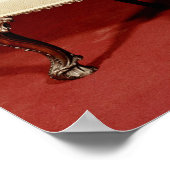 チェア、チッペンデール'ディレクター'デザイン, c.1760 ポスター (角)