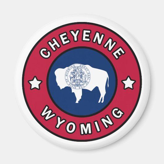 チェイエンヌワイオミング マグネット (正面)