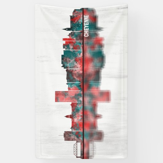 チェイエンヌワイオミンスカイライン 横断幕 (縦)