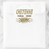 チェイエンントライバルプライドデカールまたはステッカーシート ラウンドシール (バッグ)