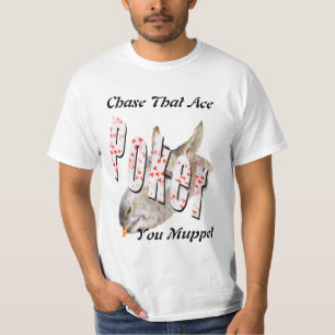 チェイスエースユーマペット、トランプのポーカー Tシャツ