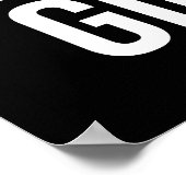 チェイスゴールは女の子ではない – ジム、ハッスル、成功 ポスター (角)